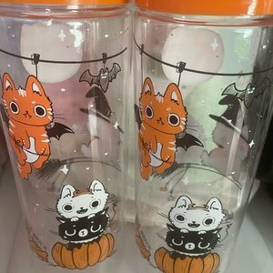 🌺 4/$18 Neko Cat Halloween Bottles (2)